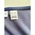 Susan Graver XL Velvet Velour 2 Piece Set Jacket Shell Blue Midi Dress Office Photo 11