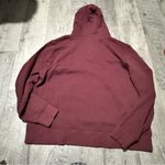 Maroon Burgundy Red Hoodie Pockets Women’s Pull Over drawstring basic amazon XL Photo 2