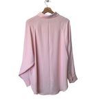 Aritzia ‎ Wilfred Free Boyfriend relaxed oversized Button Up Pink Shirt S Photo 1