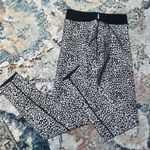 Ultracor Leggings Size Small EUC Black White Animal Print Smooth Sleek Yoga Photo 6