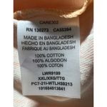 Wrangler  Orange Stripe Geometric Print Button Down Shirt Top Womens XXL Photo 3