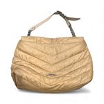 Rebecca Minkoff Edie Nylon Jumbo Flap Elegant Tan Nude Quilted Shoulder Bag Photo 2