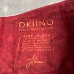 Okiino Surf Leggings Medium Fish Scale Mermaid Yoga Activewear Beach Surfing Blue Photo 8