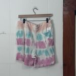 Simply Southern  CANDY TIE DYE WAFFLE LOUNGE SHORTS Size‎ XXL Photo 2