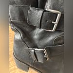 Sam Edelman  Troy Leather Moto Boots 7.5 EUC Biker Dark Academia Whimsygoth Photo 4
