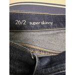 Loft Ann Taylor Jeans Women's Size 26/2 Modern Skinny Stretch 28x30 BRG-C Photo 5