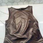 SheIn  Mocha Sleeveless Crop Top size M Photo 5