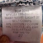 RE/DONE High Rise Button Fly Ankle Crop Stretch Jeans in Light 27 Size 27 Photo 15