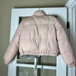 American Eagle REVERSIBLE Cropped Puffer Coat Jacket Size Small Photo 9