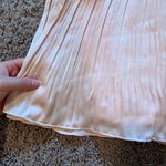 Lulus ‼️ Tier and Far Blush Pink Tiered Pleated Halter Midi Dress‼️ Photo 7