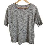 Lululemon  Run It Out Tee Tiger Space‎ Dye Black White Size 10 Photo 0