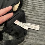 Victoria's Secret Victoria’s Secret Bralette black large velvet trim lace front Closure EUC Photo 4