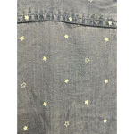 Thread & Supply Cap Sleeve Tencel Chambray Denim Tie Waist Dress Blue Small‎ S Photo 7