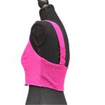 Midnight sky Hot Pink Smocked Crop Tank Top Size Small Photo 5