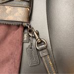 Coach Large Horse & Carriage Print w/Planets 🪐 Wristlet w/Front Zip Pocket RARE! Photo 12