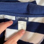 Sperry Top-Sider Navy Blue & White Nautical Striped Dress Photo 9