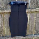 SheIn  Black Feather Bodycon Mini Dress | M Photo 3