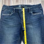 Mossimo Denim Mossimo Skinny Denim Jeans with Studded Pockets, Size 14 Photo 6