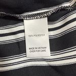 Fortune + Ivy  Black White Striped Women's Blouse XXL-Plus Size Photo 5