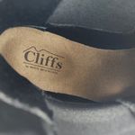 Cliff By White Mountain Mastery Textured Chelsea Booties Slip On Black Size 9.5M Photo 5