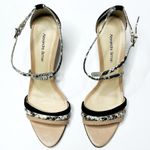Alexandre Birman Snakeskin Black Suede Braided Strappy Sandals Heel Stilettos 38 Photo 11
