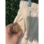 Avec Les Filles Anthropologie  Textured Terry Cloth Short Cream Size Medium Photo 1