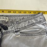 EXPRESS Women’s  Satin CargoPant Size 12 Convertible Capri Adjustable Drawstring Photo 13