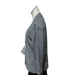 Free People New Lulu Jacquard Jacket Geometric Front Tie Drop Shoulders Photo 2