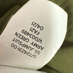 Gap NWT Short Sleeve Button Up Army Jacket Green Jumpsuit 4 Photo 13