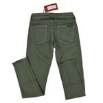 Just USA  - Destroyed Ankle Length Skinny Jeans in Moss Green Photo 3