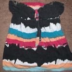 NWOT Element Striped Beachy Tube Top Multi Size L Photo 0