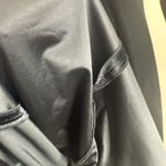 Coldwater Creek Black velour Sheath Dress Plunge Neck 3/4 Sleeve Photo 11