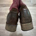 Ariat Pink Brown Cowboy Cowgirl Boots 8.5B Women’s Western Country Photo 9