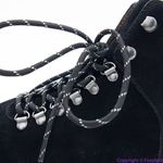 Madewell NEW  The Citywalk Lugsole Hiker Boot in Leather, True black‎ 8 Photo 13
