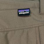 Patagonia  Women's Taupe Stretch Hiking Pants Zip Pocket Outdoor Trailwear Size 8 Photo 6