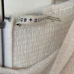 Alice + Olivia Roseline White Lace Eyelet Maxi Dress Size Small Wedding Smocked Photo 13