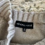 Kendall + Kylie  Gray Cable Knit Sweater Tank Photo 1