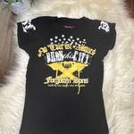 Blac label Pink “Great Depression” crew neck tee sz medium Black Photo 2