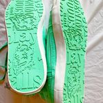 Replay women's 37 EU spring pistachio puffer ankle Velcro zip up canvas sneakers Green Size 6 Photo 9