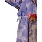 Julia Jordan Floral One Shoulder Dress Lavender Pink White Flowers Party Cocktail Photo 4