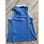 Peter Millar  gold tennis top polo tank‎ medium blue sun protection UPF Photo 2