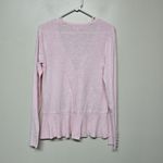 Lilly Pulitzer Clarissa Sweater Cool Max Cardigan Pale Pink Pearl Ruffle Small Photo 4