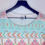 Anthropologie Akemi + Kin  Women’s Morgana Aztec Pullover Size‎ M Photo 5