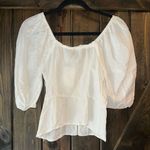 Something Navy NWT  Button Front Fitted Top Photo 3