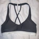 Under Armour Grey Strappy Sports Bra Photo 0