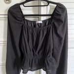 SO Square Neck Lace Blouse Photo 0