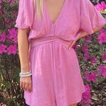 Lush Clothing Pink Romper Photo 0