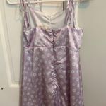Purple Dress Up Tie Sleeve Dress Photo 1