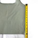 Hollister  Ribbed Tank Top Square Neck Cropped Long Size Large Photo 6