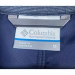 Columbia  Outdoors Blue Full Zip Quilted Fleece Vest Size M Hiking‎ Western Camp Photo 6